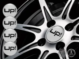 VW Sticker Dome Edition Wheel Badge Logo